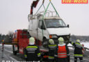 Nö: Transporterunfall auf der A 22 bei Korneuburg