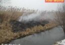 Bgld: Winterlicher Schilfbrand in Mörbisch am See
