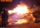 Oö: Pkw-Vollbrand in Stroheim