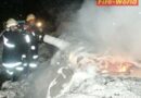 Oö: Pkw-Vollbrand in Stroheim