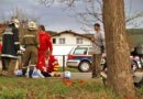 Nö: Unfall mit Mopedfahrerin auf der B17 bei Grafenbach