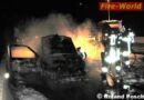Bgld: Fahrzeugbrand auf der S4 bei Neudörfl