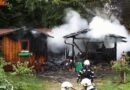 Stmk: Brand eines Nebengebäudes in Gröbming