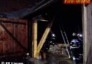 Stmk: Stallgebäudebrand durch Funkenflug im Reithtal in Liezen