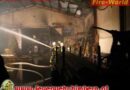 Nö: Alarmstufe B3 bei Wirtschaftsgebäudebrand in Pellendorf