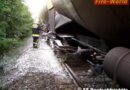 Stmk: Brand an einem Gefahrgut-Güterzugwaggons bei Deutschfeistritz