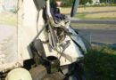 Oö: Schwerer Lkw-Unfall mit eingeklemmter Person in St. Florian