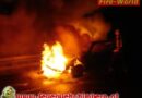Nö: Pkw-Vollbrand in Himberg