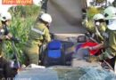 Nö: Verkehrsunfall mit Menschenrettung in Strasshof