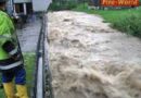 Stmk: Hochwasser und Murenabgang in Altaussee