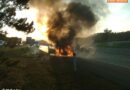 Nö: PKW Brand auf der A21
