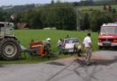 Stmk: Verkehrsunfall mit eingeklemmter Person in Hohenkogl