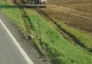 Nö: Betonmischerbergung aus einem Feld an der LH 167