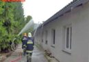 Nö: Dachstuhlbrand in Oberglatzberg