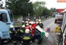 Nö: Schwerer Verkehrsunfall mit Menschenrettung in St.Pölten