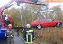 Nö: Fahrzeugbergung nach Pkw-Unfall in Ebreichsdorf