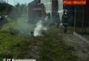 Oö: Brand einer Gasübernahmestation in Kremsmünster