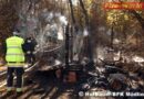 Nö: Schuppenbrand – Alarmstufe 1 für die Feuerwehr der Stadt Mödling