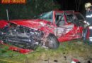 Nö: Frontalzusammenstoß am Autobahnzubringer in Neulengbach