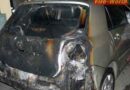T: Pkw Brand in der Schwazer Innenstadt