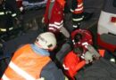 Oö: Zug gegen Pkw – Praxisgerechte Lilo-Einsatzübung in Fraham