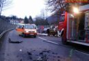Oö: Frontalzusammenstoß zweier Pkw auf der B 145 in Bad Ischl