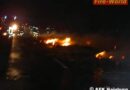 Nö: Strohladung fing auf Lkw bei Petronell Feuer