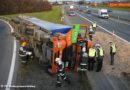 Stmk: LKW-Unfall auf der Zubringerschleife zur A2