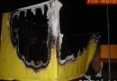 Nö: Brand eines Zirkuswagens in Wolkersdorf