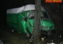 Nö: Mit Transporter gegen Baum gekracht (Bruck/Leitha)