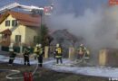 Nö: Großeinsatz der Feuerwehr – Wohnhausbrand in Mannersdorf/Leithagebirge