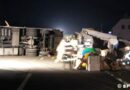 Stmk: Schwerer Lkw-Unfall / 6 Stunden Totalsperre der B320
