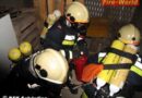 Oö: Atemschutzleistungsprüfung in Steinbruck/Bründl