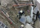 Oö: Baustellenunfall in Alkoven – Mann von Mauer verschüttet und eingeklemmt