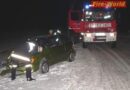 Nö: PKW fuhr gegen Schneepflug in Ebersdorf