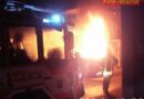 Tirol: Neujahrs-Containerbrand im Gewerbegebiet in Hall