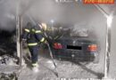 Stmk: Pkw-Brand unter Carport in Judendorf-Strassengel