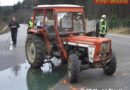 Nö: Pkw – Traktor – Kollision in Markt Piesting