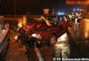 Nö: Pkw-Bergung nach Verkehrsunfall in Schwechat