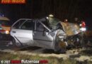 Nö: Schwerer Verkehrsunfall mit mehreren eingeklemmten Personen bei Inkersdorf