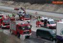 Nö: Verkehrsunfall auf A4 mit 3 Schwerverletzten