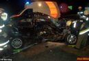 Oö: Eingeklemmte Person bei schwerem Unfall bei Waldneukirchen