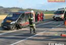 Oö: Verletzte bei Verkehrsunfall auf der B 134 in Wallern