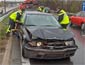 Nö: Pkw-Bergung nach Verkehrsunfall, Autobahnauffahrt Mödling