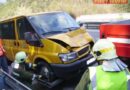 Nö: Auffahrunfall mit 2 Transportern bei Edlitz