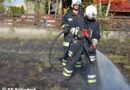 Nö: Anrainer hielten Flurenbrand in Felixdorf mit Gartenschläuchen in Schach