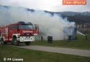 Stmk: Brand eines Heustadels in Liezen