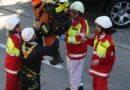 Oö: Höhenrettereinsatz bei Personenrettung auf Baustelle in Linz