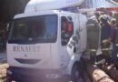 Oö: Holztransport-Anhänger bei Tragwein umgestürzt