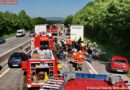 Sbg: Pkw von Lkw auf Tauernautobahn zerquetscht